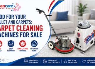 Good for Your Wallet and Carpets: Carpet Cleaning Machines for Sale